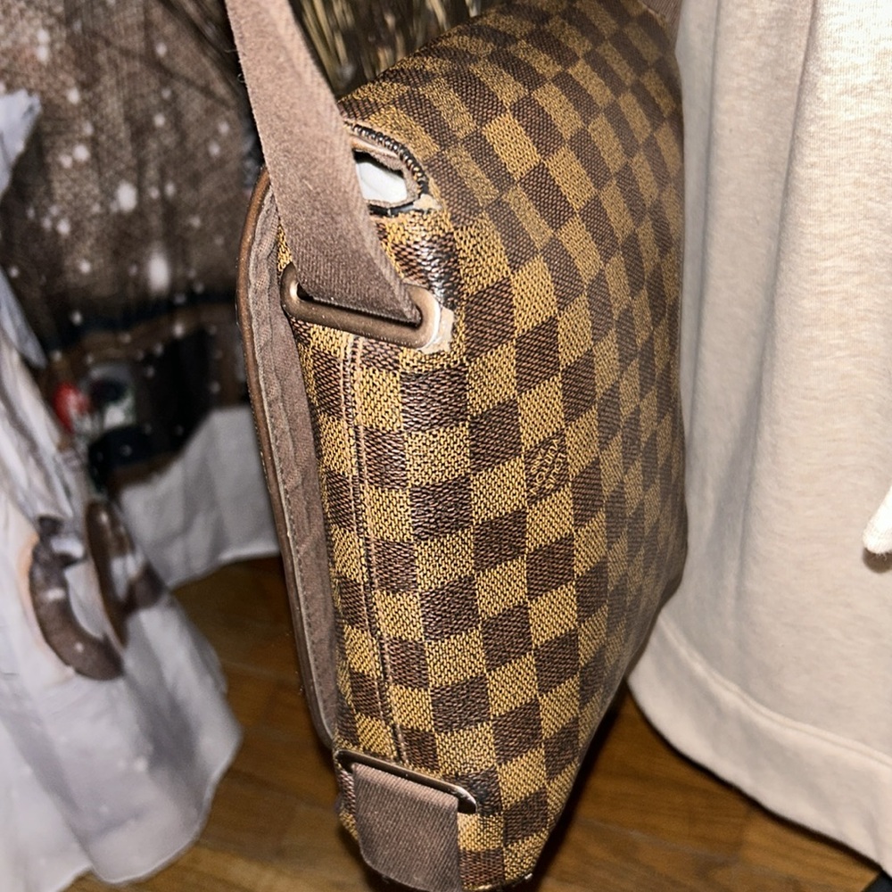 Louis Vuitton shoulder Damier Ebene bag PM Brooklyn Brown - Picture 12 of 17